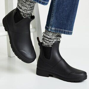 Tretorn Black Winter Rain Boots